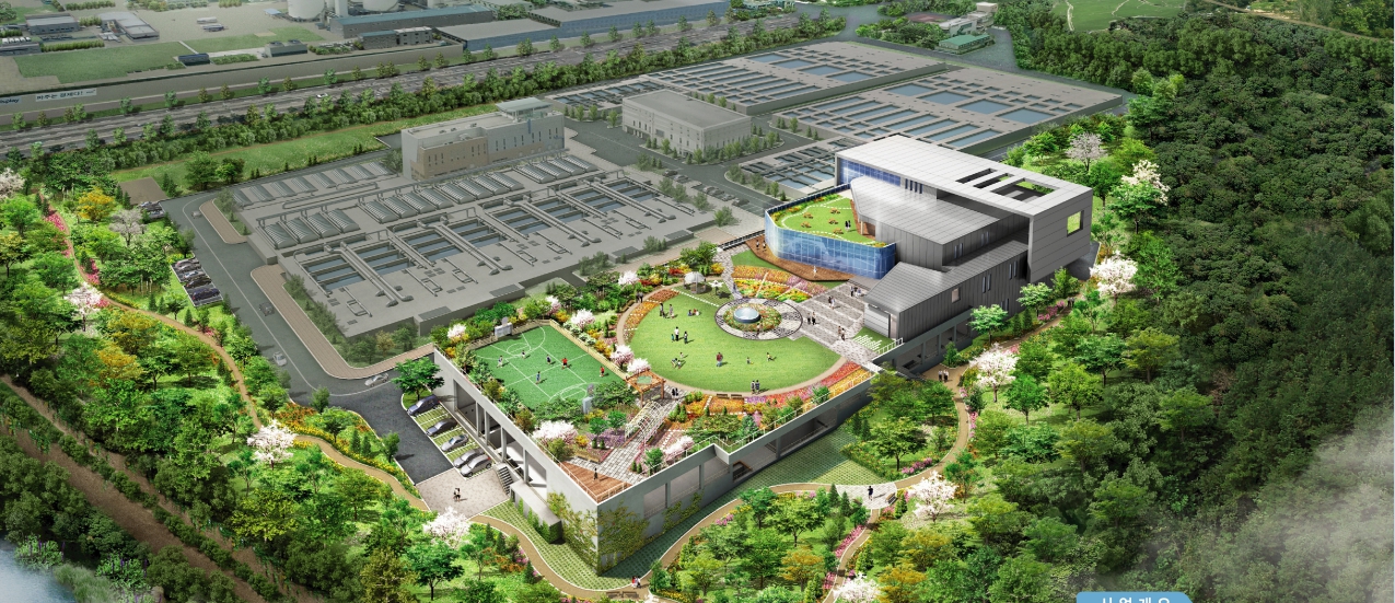 폐수 처리 및 재이용 시스템 이미지