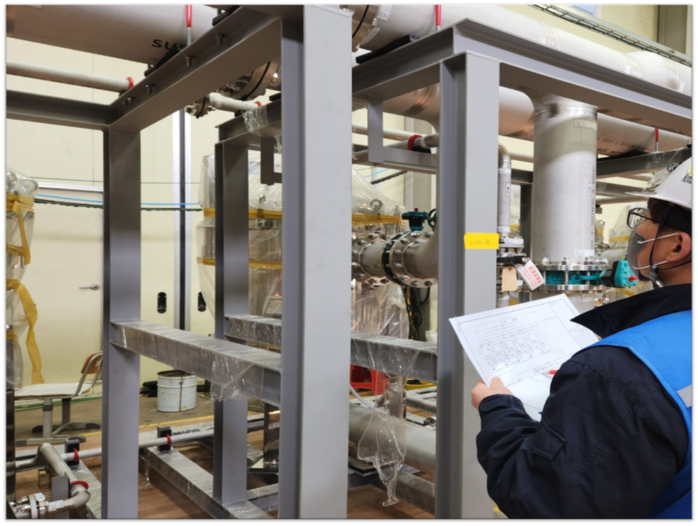 SKID 공정 4단계: 검사