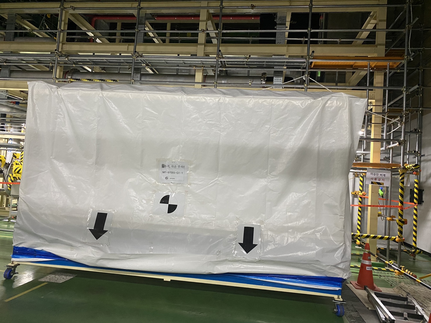 SKID 공정 5단계: 현장 반입 및 설치